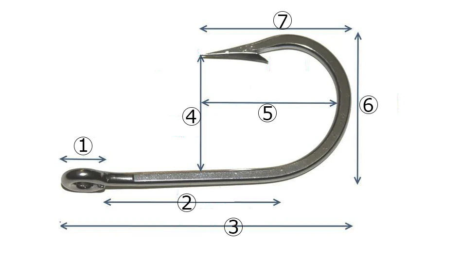 500pcs/box High Carbon stainless steel carp Fishing Hook Size#3-#12 Fishhooks Pack Carp Fishing Tackle