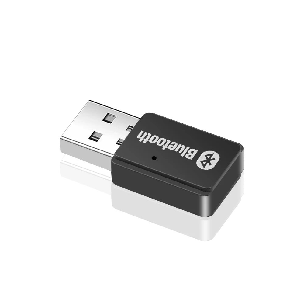 USB адаптер Bluetooth 5,0+ EDR AD2P передатчик беспроводной стерео аудио музыкальный адаптер Черный для Windows 7/8/10/XP Linux компьютера ПК