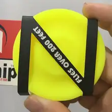 10 cores diferentes mini bolso flexível zip chip discos de vôo pode escolher macio nova rotação zipchip em captura jogo disco de vôo