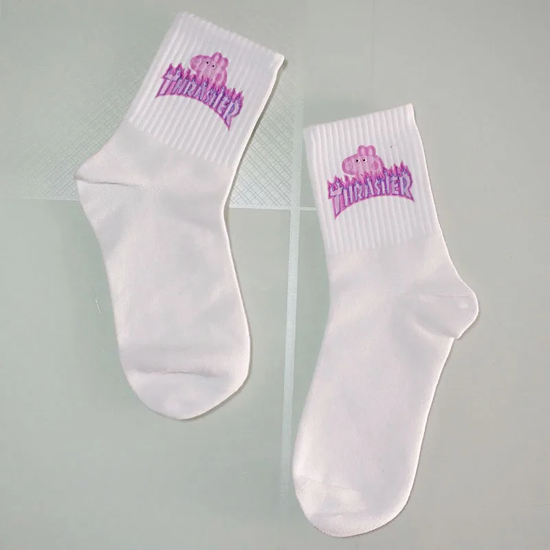 Горячая Распродажа, BML, повседневные короткие носки для девочек, высокое качество, милые элегантные милые хлопковые женские носки с рисунками животных - Цвет: COLOR 2