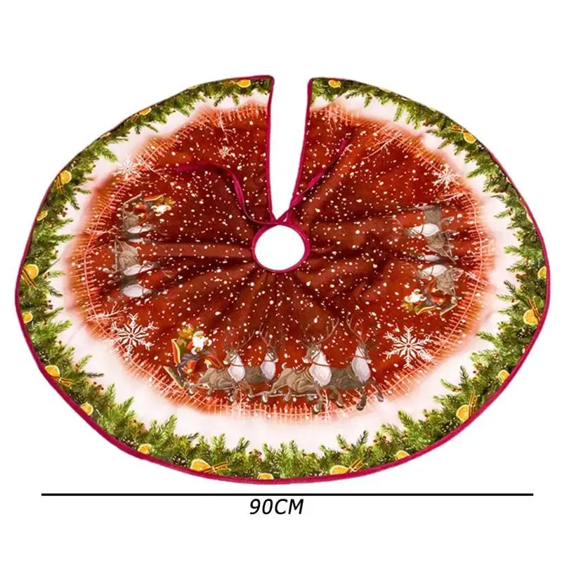 Рождественская елка юбка ковер Noel Natal рождественские украшения для дома Рождественская юбка для елки фартуки Новогоднее украшение поставщик