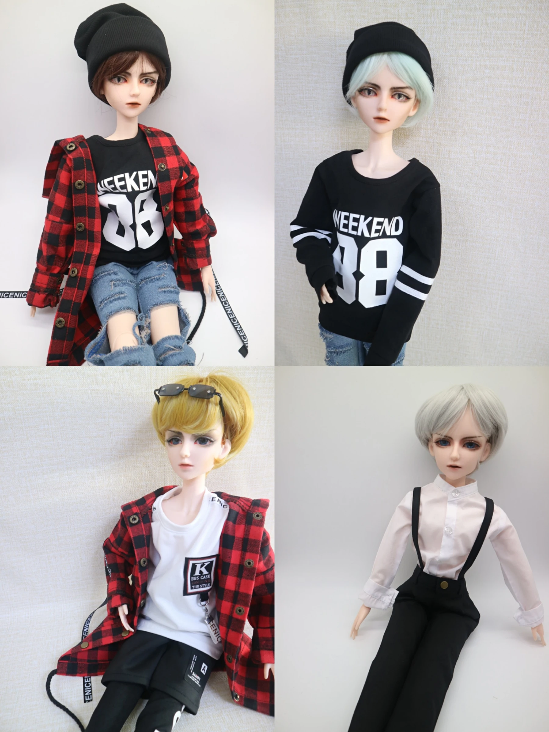 Индивидуальные мужские BJD куклы DIY пластиковая кукла 24 шарнира шарнирная кукла мальчик куклы