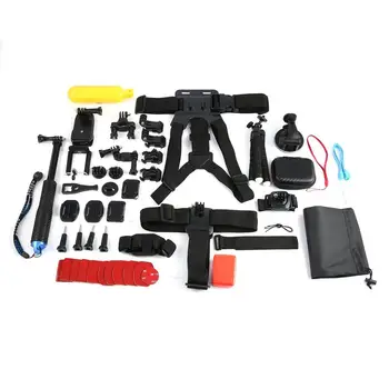 

Sports Action Camera Accessories Set for Gopro Hero 6 5 4 3 with Selfie Stick with Shockproof EVA Carrying Case