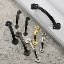 

2Pcs Decorative Furniture Handle Drawer Cupboard Kitchen Jewelry Wood Box Handles Pulls Knob Hardware 102*22mm