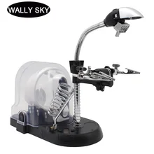 Best Price Auiliary Clip Desk Lamp Magnifier LED Desktop Handheld Magnifying Glass with 3PCS Interchangeable Lens and Soldering Stand Best Price Auiliary Clip Desk Lamp Magnifier LED Desktop Handheld Magnifying Glass with 3PCS Interchangeable Lens and Soldering Stand