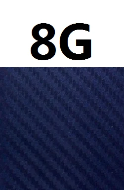 Наклейка для мобильного телефона для iPhone 8 Plus 6 6s 7 градиентная защитная пленка из углеродного волокна для iPhone 7 Plus Аксессуары для наклеек EEMIA - Цвет: i8-purple