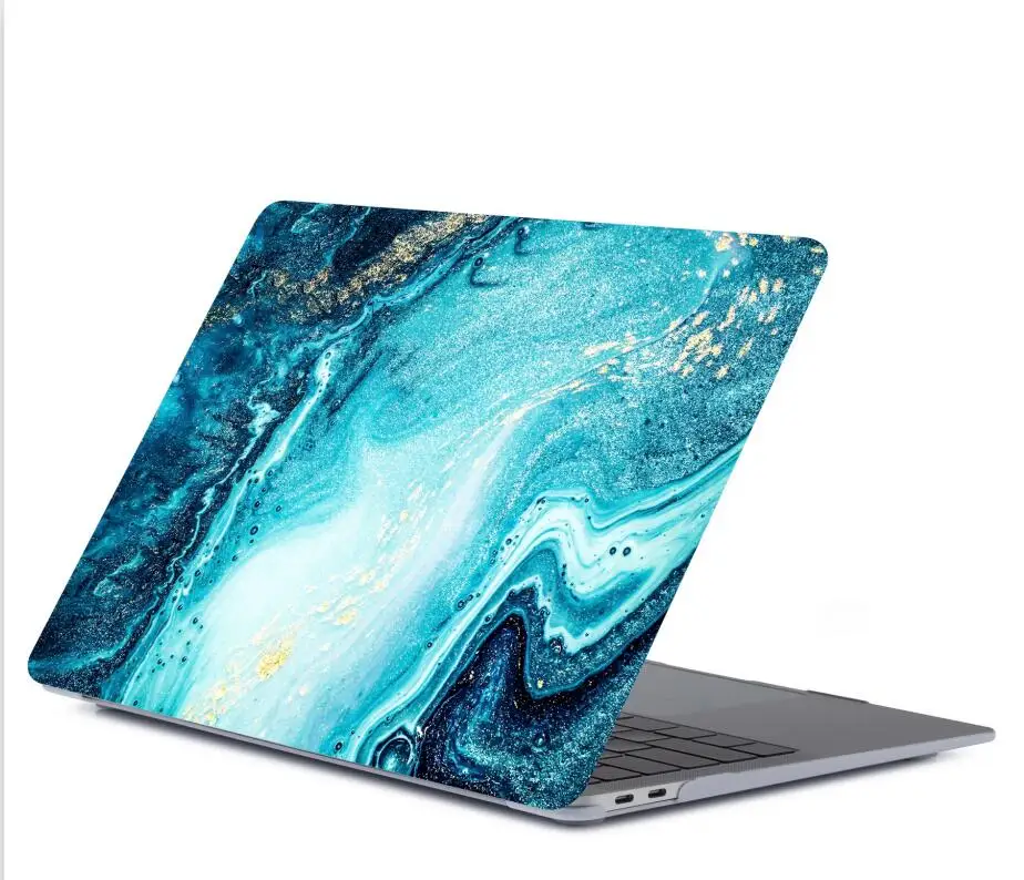 9 YWEWBJH чехол для ноутбука MacBook Pro Air retina 11 12 13 15 Mac Book 15,4 13,3 дюймов Сенсорная панель оболочка - Цвет: 9