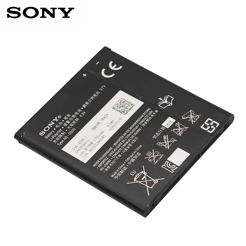 SONY BA900 Батарея 1700 мАч для SONY Xperia E1 S36H ST26I AB-0500 GX TX LT29i SO-04D C1904 C2105 запасная батарея
