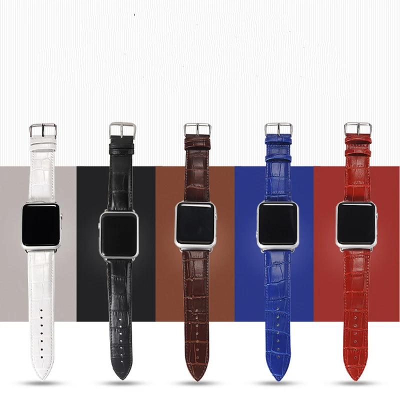 Ремешок из натуральной коровьей кожи для apple watch Series 1 2 3 ремешок 38 мм/42 мм для iWatch 4 ремешок для часов
