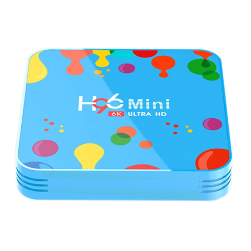 H96 Мини Android 9,0 tv Box Allwinner H6 четырехъядерный 6K 4K H.265 Wifi 2,4G/5G HD IPTV проигрыватель google Youtube телеприставка 4 Гб 32G