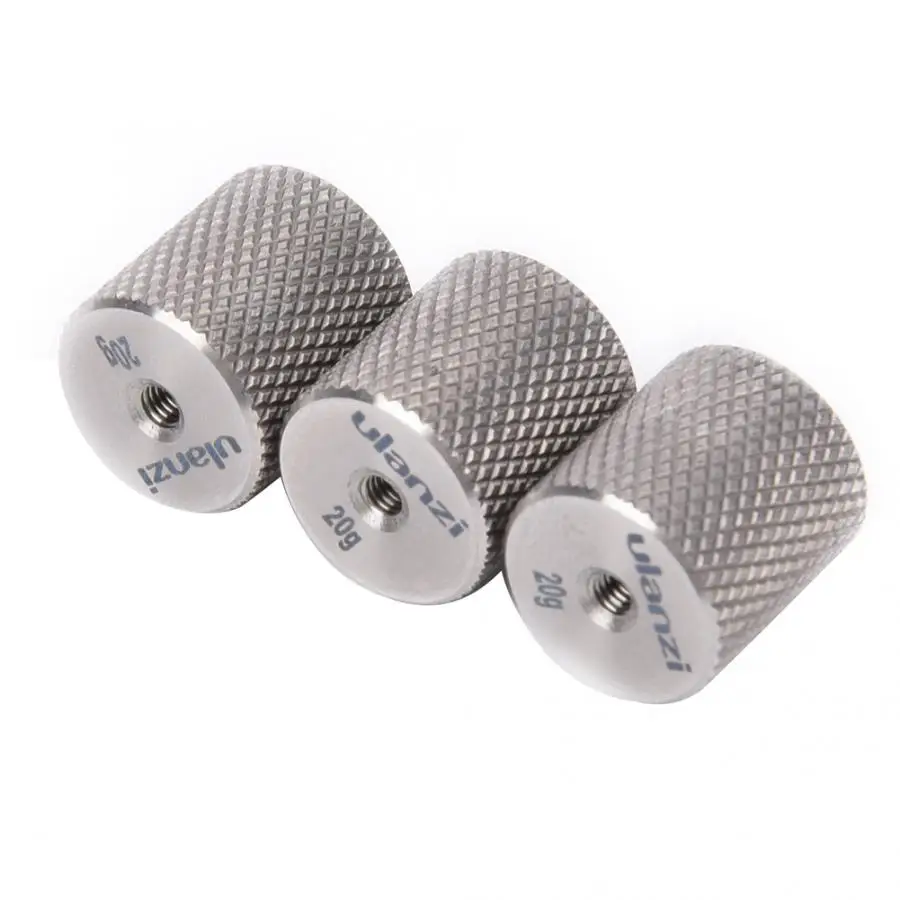 Ulanzi ручные стабилизаторы противовес для DJI Osmo Mobile 3 Gimbal аксессуары Алюминиевый сплав противовес объектива
