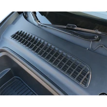 Cubierta de rejilla de ventilación de entrada de aire, filtro de residuos de cabina, para Tesla Model Y