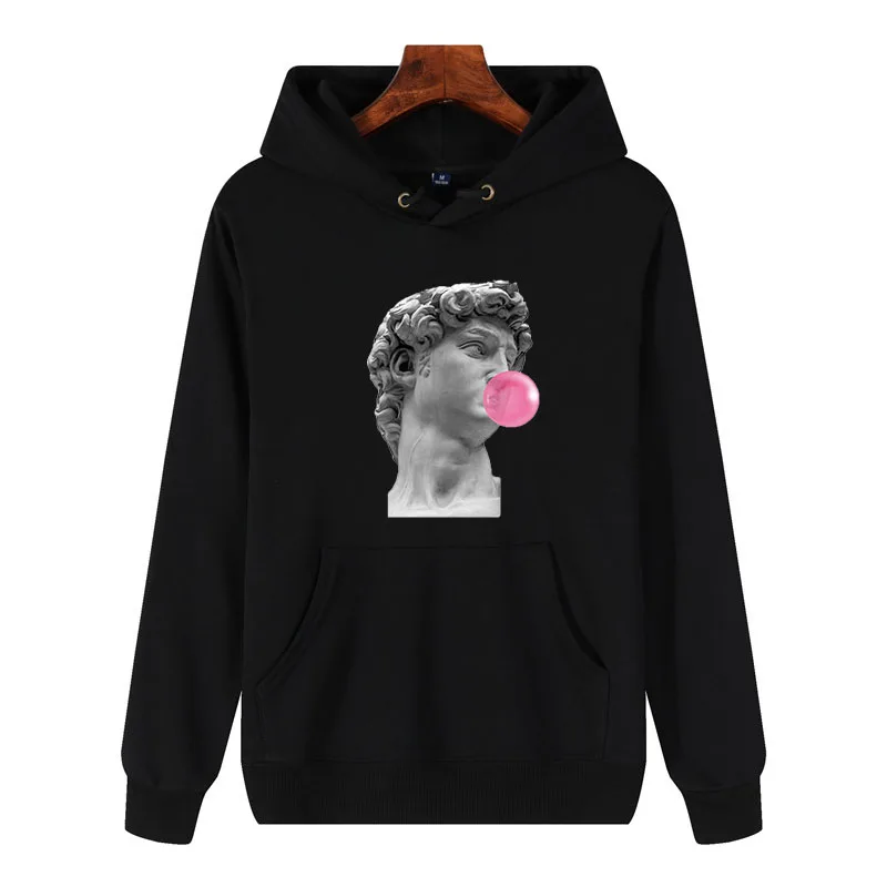 Vaporwave унисекс толстовки Streetwear K уличная Sad Girl Ретро аниме для женщин/мужчин Эстетическая мода японский хлопок нормальный с капюшоном