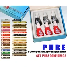 1 шт. чернил для татуажа, пигмент, профессиональное Красота краски макияж тату поставки полу-Перманентный макияж бровей. 1 шт. чернил для татуажа, пигмент, профессиональное Красота краски макияж тату поставки полу-Перманентный макияж бровей.