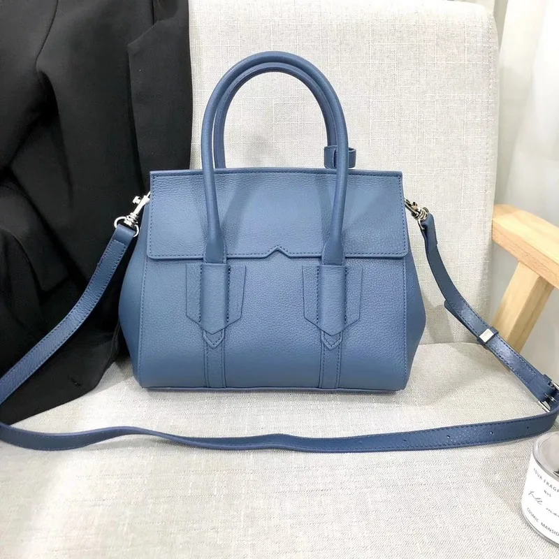 

Europe And America Spring New Style Genuine Leather Wings Style Bag Fashion Women's Portable Shoulder Bag Large Bag Bat Bag