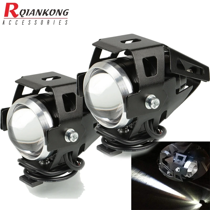 Для YAMAHA HONDA KAWASAKI BMW SUZUKI GSF650 GSF650S GSF1000 Moto 12 В мотоциклетная металлическая фара