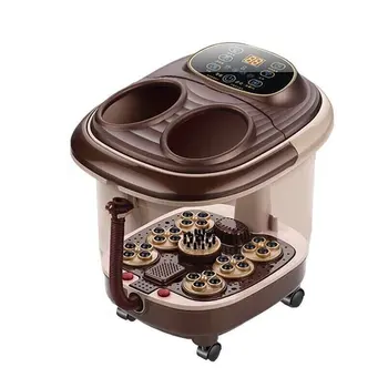 

Foot Tub Automatic Massage Home Deep Barrel Heating Electric Wash Basin Foam Foot Bucket Creative Gift relaxation
