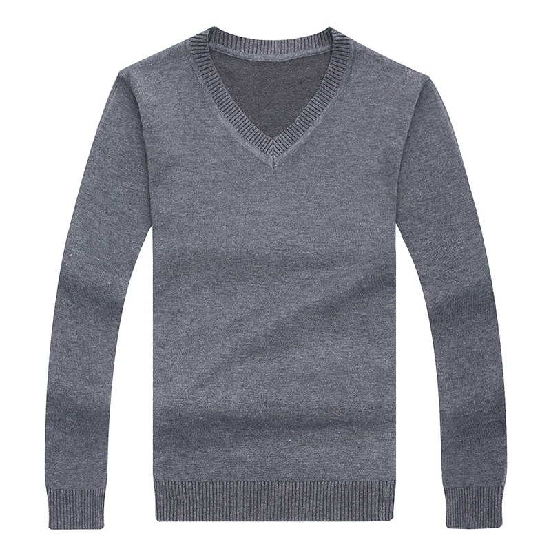 TFETTERS Men Brand Sweater Autumn Slim Fit Sweaters Men Casual Solid Color V Neck Pullovers Sweater 1 TFETTERS Men Brand Sweater Autumn Slim Fit Sweaters Men Casual Solid Color V Neck Pullovers Sweater 5