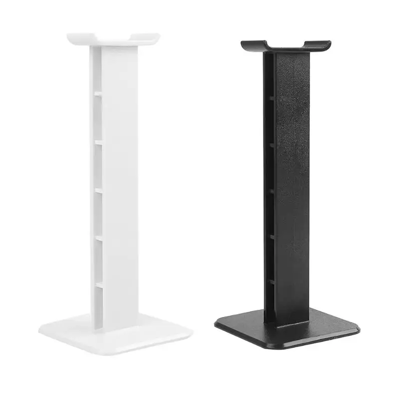Plastic Headphone Stand Universal Headphone Desktop Display Hanger Wall Hook Mount Earphone Holder with Silicone Pad