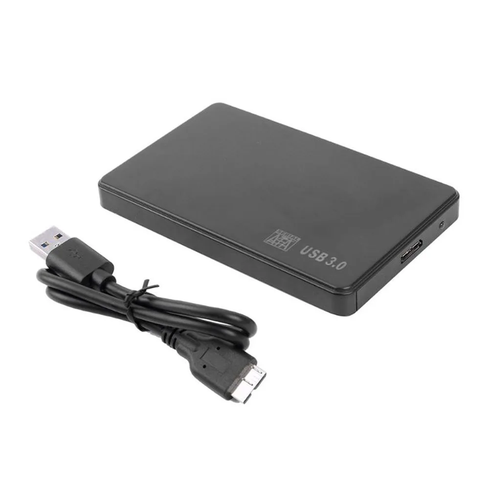 2,5 дюймов Sata HDD SSD корпус для USB 2,0 3,0 чехол адаптер 5 Гбит/с Корпус жесткого диска Поддержка 2 ТБ HDD диск для Windows