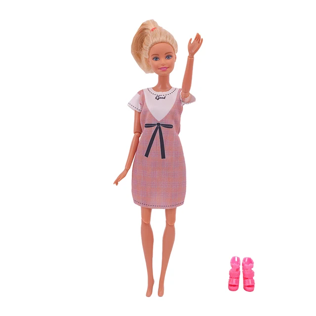 2PCS/Set Barbies Doll Clothes Shoes Swimsuit Handmade Outfit Fit 11.8Inch Girl Doll,BJD Doll,Christmas Gift,Cheap sale，Free Ship L269