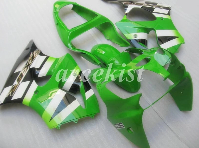 Новинка из АБС-пластика для мотоцикла обтекатели комплект подходит для kawasaki Ninja ZZR600 05 06 07 08 ZX-6R 636 6R 00 01 02 2000 2001 2002 средства ухода за кожей