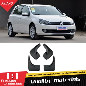 

For Volkswagen GOLF 6/MK 6 Mudflaps Splash Guards Front With the color and rear Mud Flap Mudguards Fender Modified special