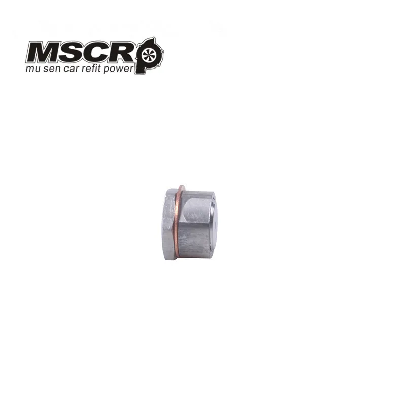 M18 X 1.5 Thread Silver 304 Stainless Steel O2 Oxygen Sensor Plug Bung Bolt Stub and Cap(1pcs)