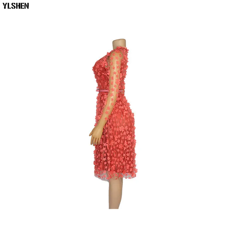 African Dresses for Women Dashiki 2019 New African Dress Africa Clothes Bazin Sexy Embroidered Glitter Robe Africain Grown 23