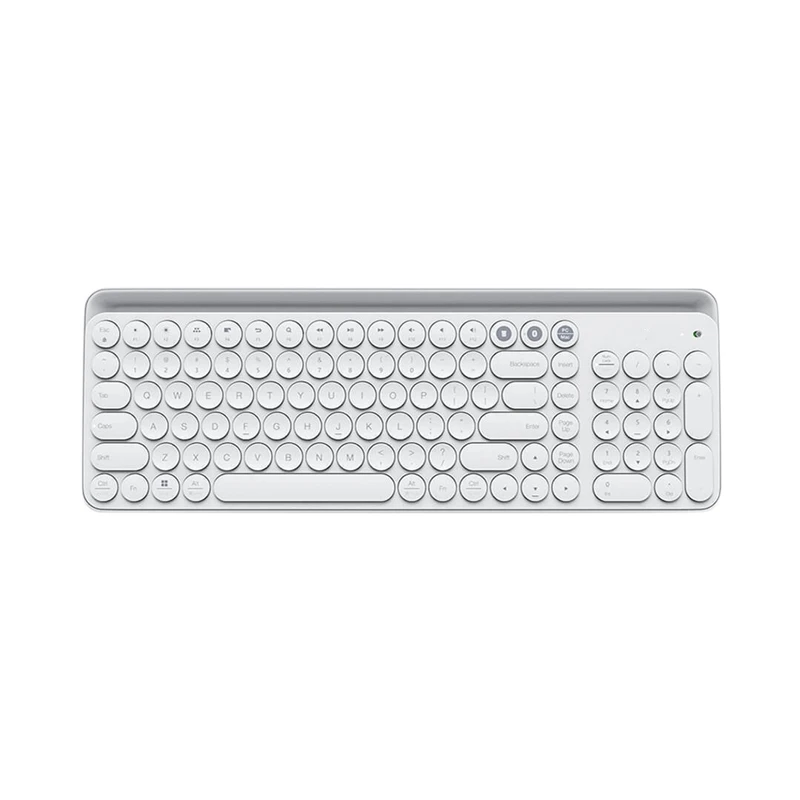 Bluetooth Двухрежимная клавиатура Mwbk01 104-Key 2,4 Ghz многосистемная совместимая Беспроводная портативная клавиатура