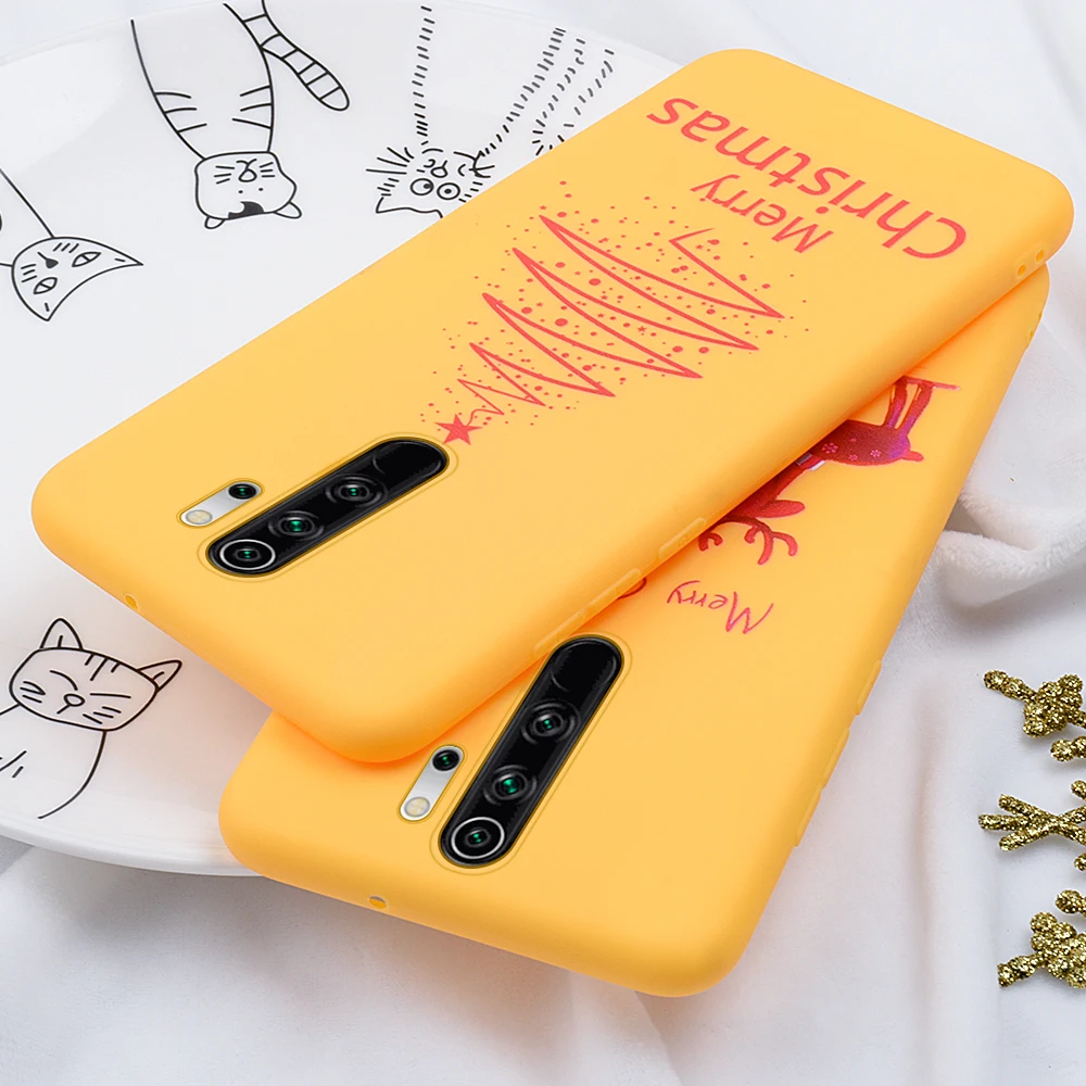 Чехол для спортивной камеры Xiao mi Red mi Note 8 Pro мягкая термополиуретановая накладка на заднюю панель для Xiaomi mi 9 SE 9T Pro 8 Red mi Note 7 8 Pro 6 K20 чехол для телефона с рождественским рисунком