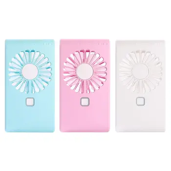 

Multi-function standing USB Charging Mini Fan With Mirror Portable Fan