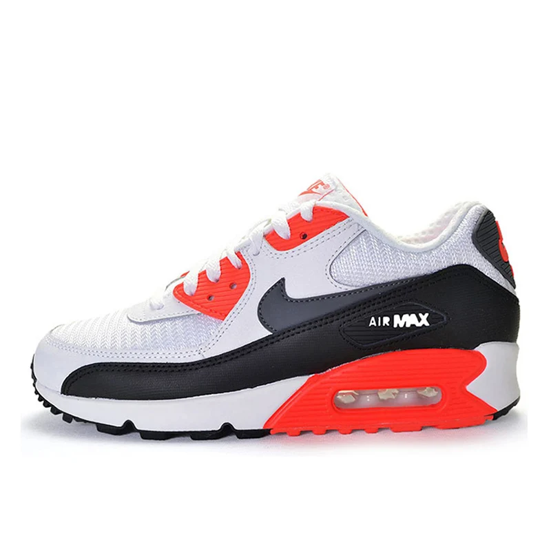 Оригинальные оригинальные мужские кроссовки NIKE AIR MAX 90, амортизация, Нескользящие, прочные, удобные, классические, для отдыха, для бега, 537384 - Цвет: 537384-126