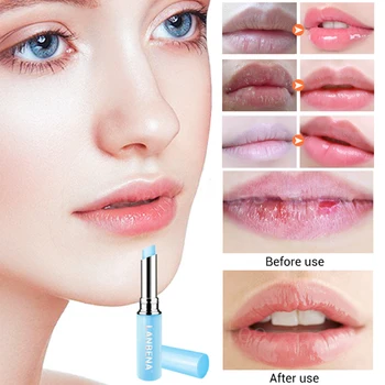 

LABENA Lip Balm Hyaluronic Acid Moisturizing Nourish LANBENA Plumper Line Natural Extract Rose Chameleon Lambena Makeup Lipstick