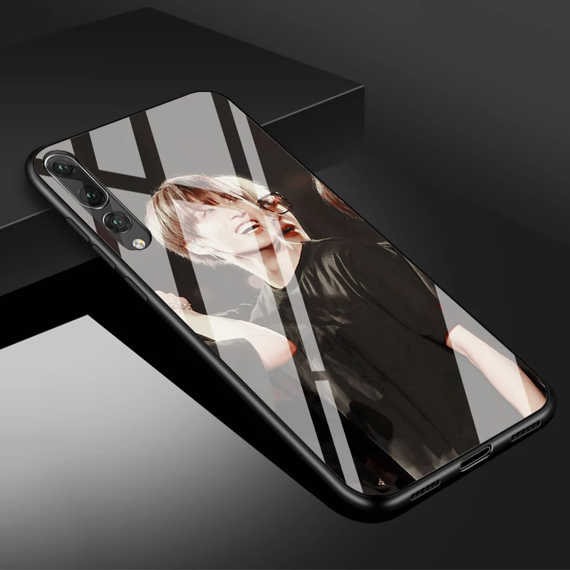 Euphoria Jungkook Kpop Người Kính Cường Lực Điện Thoại Ốp Lưng Cho Huawei P20 P30 P40 P40 Lite Pro Psmart Giao Phối 20 30 bao Da Vỏ huawei phone cover Cases For Huawei
