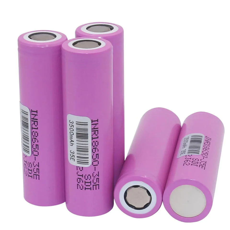 

Original 18650 Battery INR18650-35E 3500mAh 3.7V Lithium Rechargeable Battery Cells
