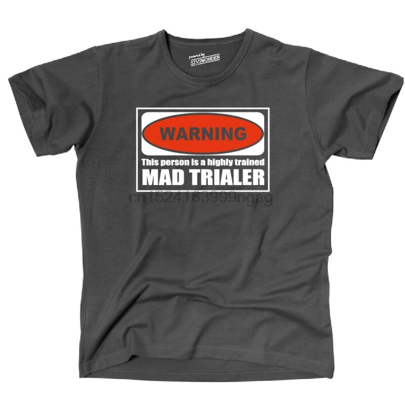 Футболка WARNING MAD TRIALER Trial Motocross Enduro Siviwonder | Мужская одежда