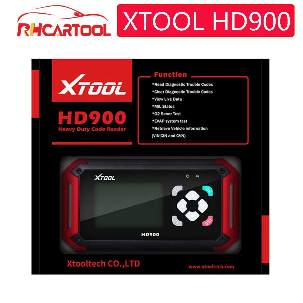 

2019 New Arrival Xtool 100% Original HD900 Eobd2 OBD2 CAN BUS Auto Diagnostic Scanner Code Reader XTOOL HD900 Code Reader