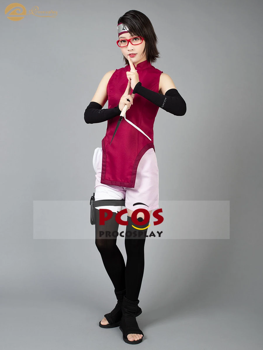 Детский костюм для косплея Наруто Учиха харано Сакура|cosplay costume|naruto cosplay costumenaruto