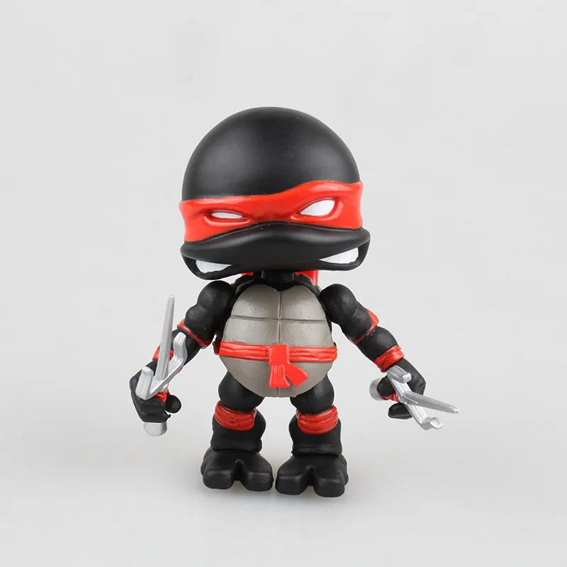 Cute 4-Super Movable Teenage Mutant Ninja Turtles Black Limited Edition Gray Battle Damage Version Two-Selectable Garage Kit