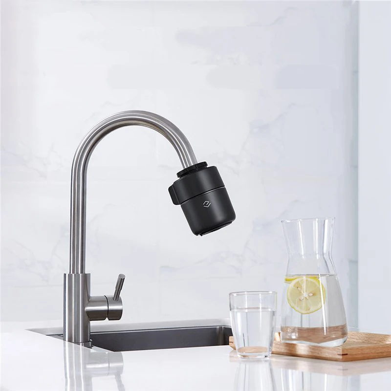 

Xiaomi Smart Ecological Black Smart Intelligent Multi-Chip Monitoring Faucet Water Purifier Filter 4T Monitoring Indicators