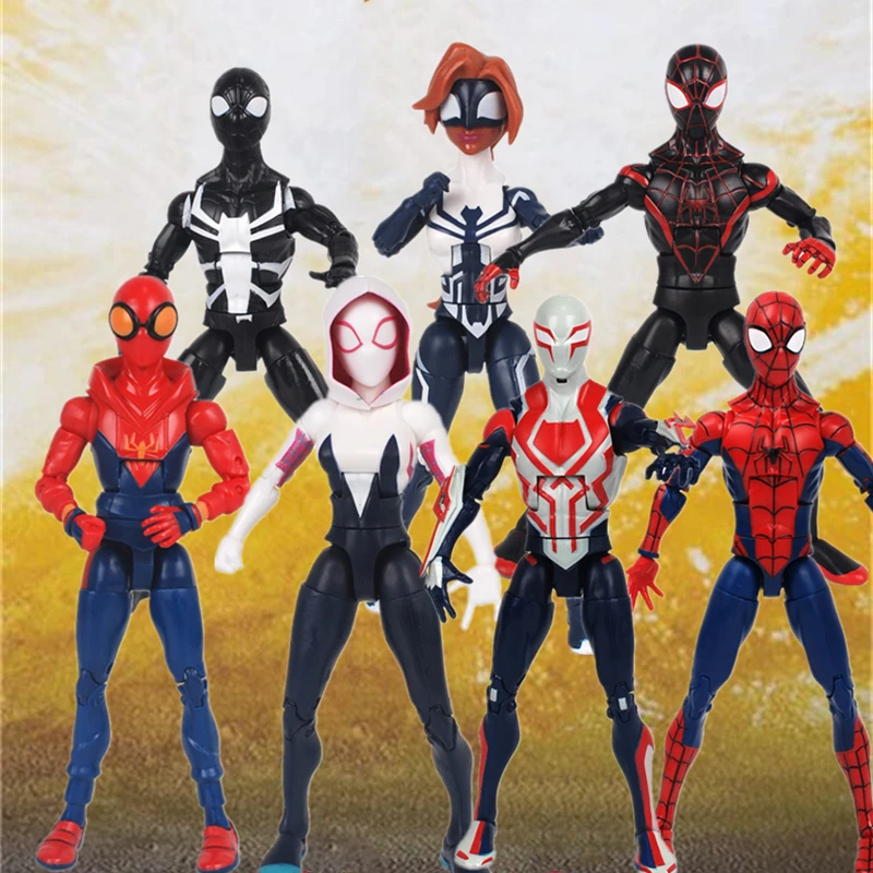 iron spiderman figure