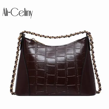 

Brand original design Stone pattern large bag for women 2020 new leisure simple one Shoulder Messenger Bag
