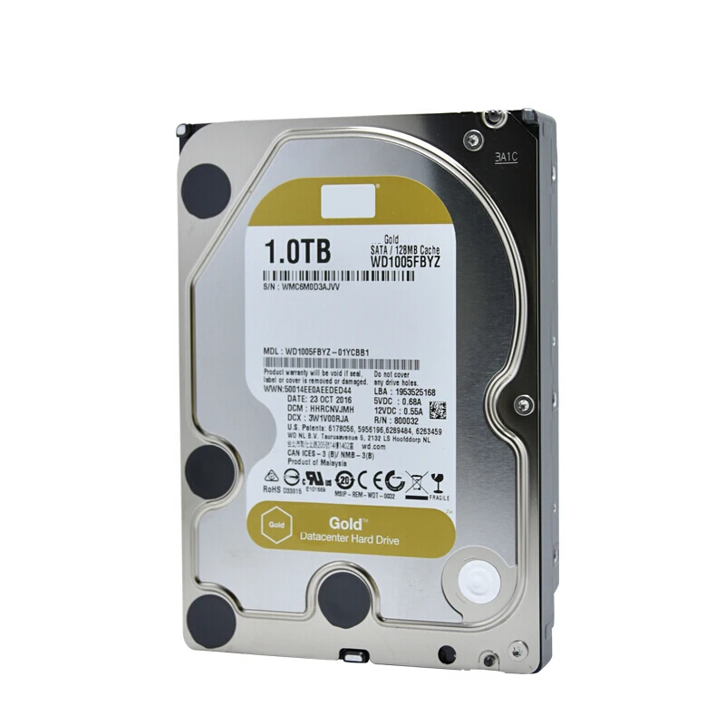 WD Gold 1 ׶Ʈ 3.5    HDD WD1005VBYZ WD1005FBYZ   Ŭ HDD   HDD  SATA 128MB 7200RPM