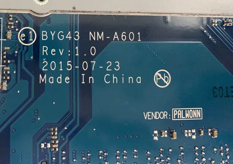 incredible  SHELI BYG43 NM-A601 Laptop motherboard for Lenovo YOGA 700-14ISK notebook pc mainboard I7-6500U i7 