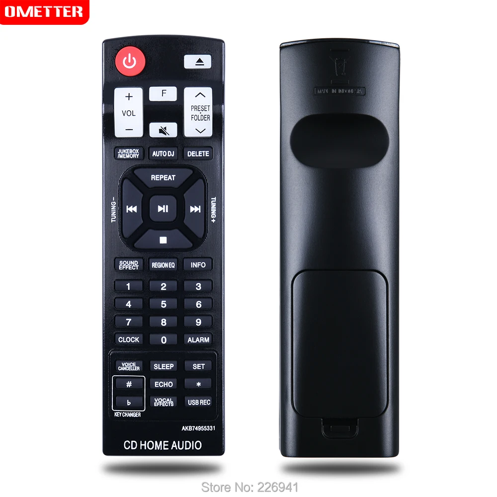 Используйте пульт дистанционного управления для LG AKB74955331 CJ98 CJS98F OJ98 Mini Hi-Fi System