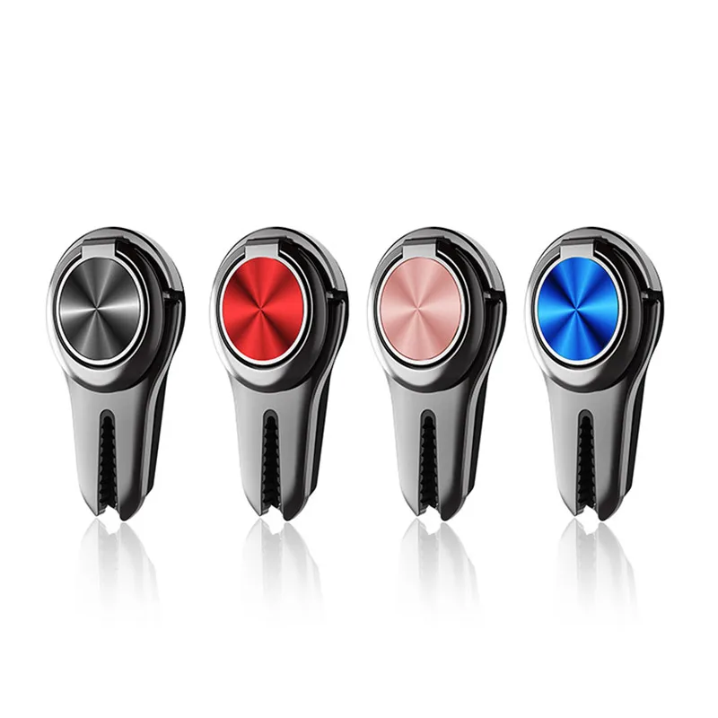 

Universal Finger Ring Holder In car Air Vent Mount Multi-Function Support Mobile Cell Smart Phone Stand bracket for iPhone