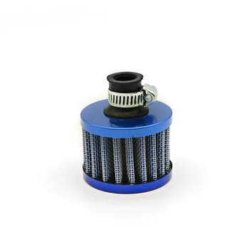 

Blue Air Filter Car Cone Cold Air Intake Filter Turbo Vent Crankcase Breather Neck: about 12mm