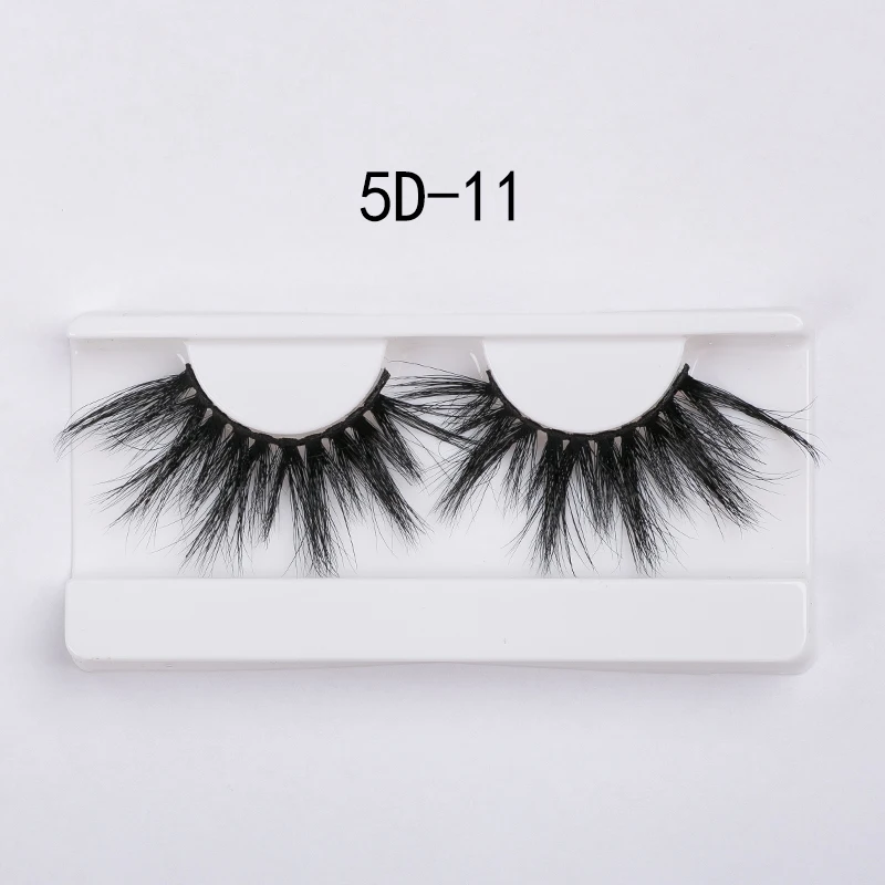 11 Eyewin, накладные ресницы 5D, норковые ресницы, настоящая норка и безжалостные ресницы, многоразовые ресницы, 25 мм, накладные ресницы, макияж - Цвет: 11