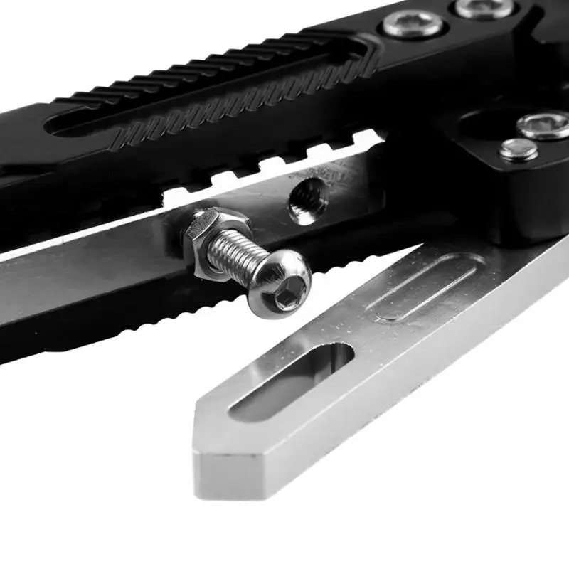 CNC алюминиевая боковая Подставка противоскользящая прочная практичная и износостойкие Мотоцикл Байк регулируемый